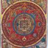 Tibet Tangka Nakış: 35 Mandala Duvar Sanatı | Altın İplik