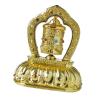 Tibetan Prayer Wheel: Solar Decor & Spiritual Blessing