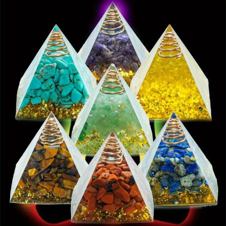 Piramide di cristallo di ametista: guarigione Reiki, equilibrio dei chakra e meditazione