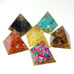 Piramide di cristallo di ametista: guarigione Reiki, equilibrio dei chakra e meditazione
