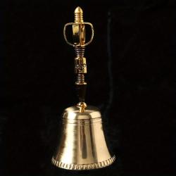 Tibetisches Meditationsglocken- und Dorje-Set – extra laut, vielseitig einsetzbar
