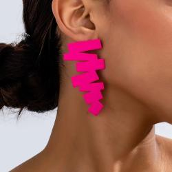 Personalized Geometric Stud Earrings for Women