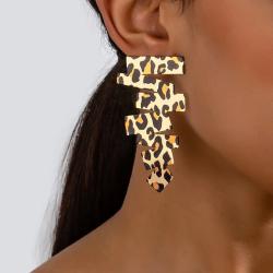 Personalized Geometric Stud Earrings for Women