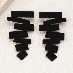 Personalized Geometric Stud Earrings for Women