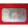 Plaque amulette Thangka Qi Lin en argent tibétain - Motif chinois ancien
