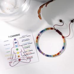 Bracelets de guérison des chakras : énergie cristalline pour les femmes et soulagement du stress