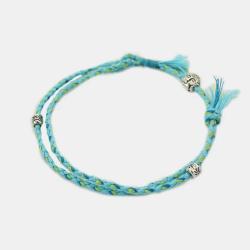 Tibetan Buddha Bracelet: Double Layer, Adjustable, & Lucky