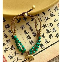 Bohemian Woven Bracelet - Ethnic Tibetan Style for Women