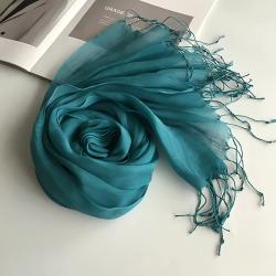 Solid Linen Scarf | Womens Turban & Hijab Styles