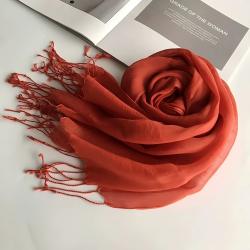 Solid Linen Scarf | Womens Turban & Hijab Styles