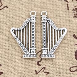 Musical Instrument Charm Pendants for Jewelry Making