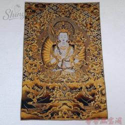 Tibetische Tangka-Stickerei: 35,4 Bodhisattva Akasagarbha