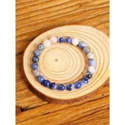 Sodalite Bracelet: Stress Relief, Emotional Balance, & Inner Peace