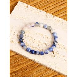 Sodalite Bracelet: Stress Relief, Emotional Balance, & Inner Peace