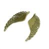 Angel Wing Pendants | Tibetan Silver & Bronze DIY Necklaces/Bookmarks