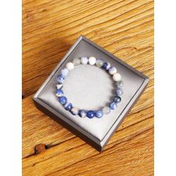 Sodalite Bracelet: Stress Relief, Emotional Balance, & Inner Peace