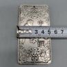 Ciondolo amuleto tibetano in argento con simbolo dello zodiaco della scimmia - Fortuna Feng Shui
