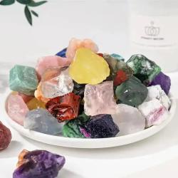 Morceaux de cristal brut : Pierres de guérison pour la méditation et la décoration