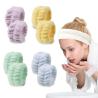 Soft Velvet Headbands: Wash Face & Makeup, Waterproof Wrist Strap