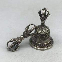 Tibet Vajra Çanı - Ritüeller ve Meditasyon için Törensel Dorje
