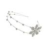 Bandeaux à cheveux en strass et flocons de neige - Accessoires de cheveux luxueux et tendance