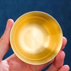 Ciotola tibetana buddista per meditazione e decorazione