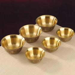 Ciotola tibetana buddista per meditazione e decorazione