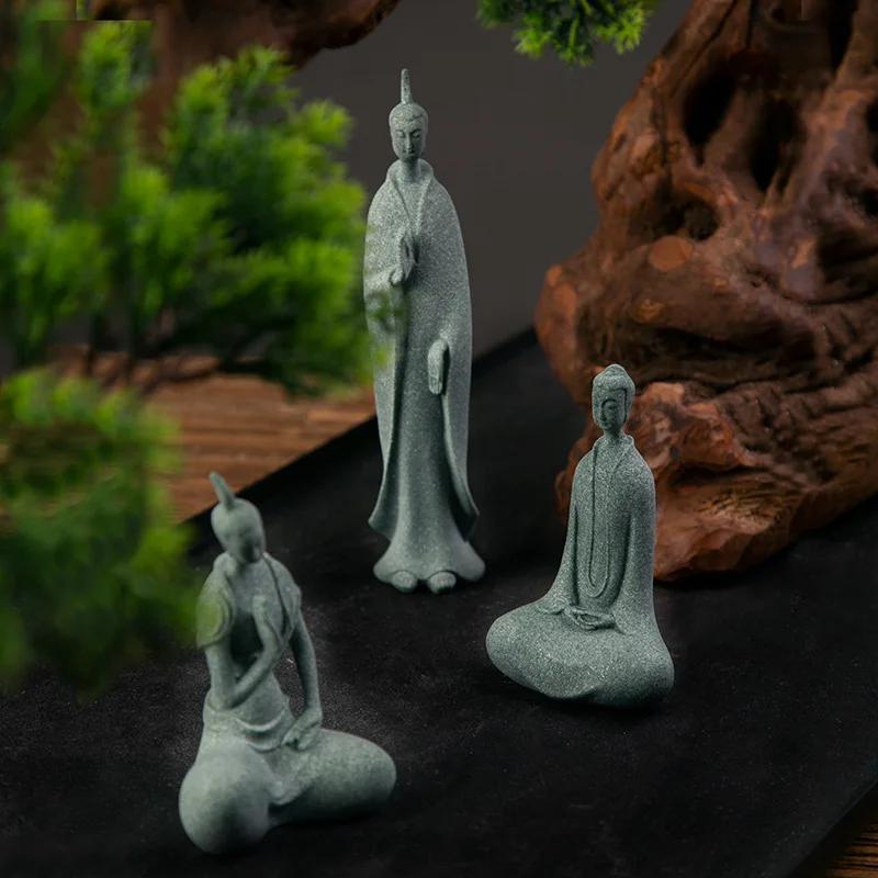 Mini-Buddhas für den Zen-Garten: Tibetische Dekoration & Meditationsfiguren
