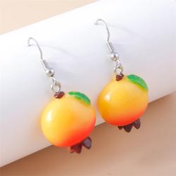 Summer Fruit Drop Earrings for Women | Stylish Resin Dangle Earrings
