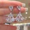 Orecchini geometrici con strass | Alla moda e chic