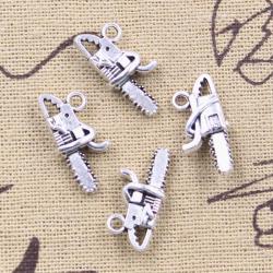 Antique Silver Charms - 15pc Set for DIY Jewelry & Crafts