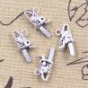 Antique Silver Charms - 15pc Set for DIY Jewelry & Crafts