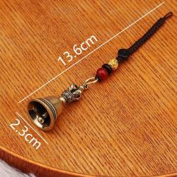 Tibetan Wind Bell - Handcrafted Brass, Peaceful Sound, Home Decor
