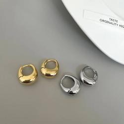 Chunky Stainless Steel Hoop Earrings for Women | Statement Jewelry