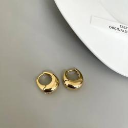Chunky Stainless Steel Hoop Earrings for Women | Statement Jewelry