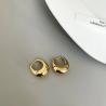 Chunky Stainless Steel Hoop Earrings for Women | Statement Jewelry