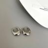 Chunky Stainless Steel Hoop Earrings for Women | Statement Jewelry