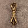 Tibetisches Vajra-Zepter: Vintage-Messing, Dämonenabwehr, Feng-Shui-Dekoration