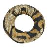 Singing Bowl Cushion: Silk & Embroidery Pad for Meditation & Sound