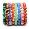 Bracelet de cristal de guérison : Perles de pierre naturelle pour le bien-être