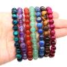 Bracelet de cristal de guérison : Perles de pierre naturelle pour le bien-être