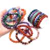 Bracelet de cristal de guérison : Perles de pierre naturelle pour le bien-être