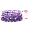 Bracelet de cristal de guérison : Perles de pierre naturelle pour le bien-être