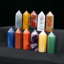 Set di bacchette di cristallo: 6 pietre per la guarigione Reiki e dei chakra