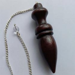 Pendule en bois pour la radiesthésie et la guérison des chakras | Style égyptien