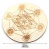 Ensemble de cristaux de géométrie sacrée pour le Reiki et l'harmonisation des chakras