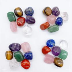 Ensemble de cristaux pour les chakras : 7 pierres pour le Reiki et la méditation