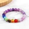 Bracelets de guérison des chakras pour hommes et femmes - 7 pierres