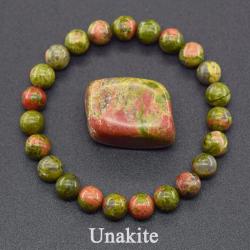 Bracelet de guérison Reiki - Apatite bleue, lapis-lazuli, améthyste et œil de tigre