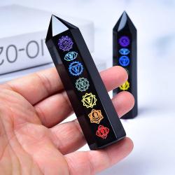 7 Chakra Crystal Tower: Home Decor & Energy Harmony